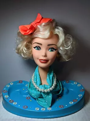 Vintage Superstar Barbie Styling Head OOAK Doll -  Retro Girl  For Collectors • $120