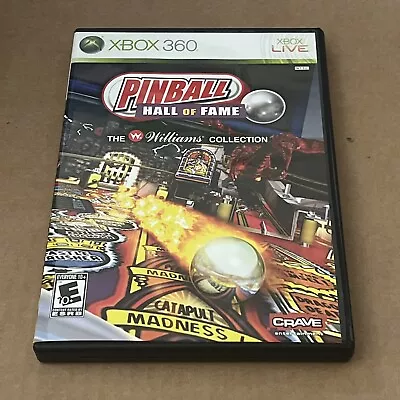 Pinball Hall Of Fame: The Williams Collection Microsoft Xbox 360 Complete CIB • $34.99