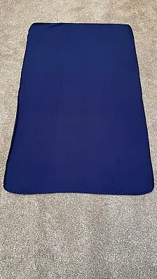 $20 • Buy AEROMEXICO 57 In. X 33 In. Navy Blue Fleece Inflight Blanket