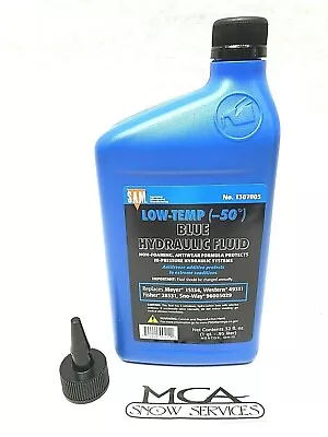 Hydraulic Fluid 1 Qt Snow Plow -50 Meyer 15134 Fisher 28531 Western 49311 Oil • $22.99
