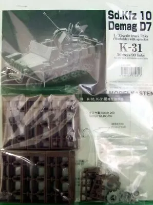 Model Kasten 1/35 Sdkfz10 Demag D7 1t Half-track Track Movable • $35.46