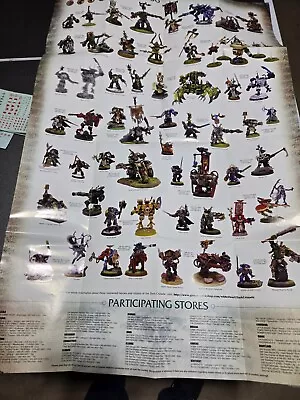 Warhammer 40k Poster Crusades 2006 • £4.02