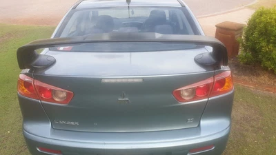 $289.99 • Buy REAR SPOILER For MITSUBISHI LANCER CJ SEDAN 2007-15 EVO X STYLE UNPAINTED ABS