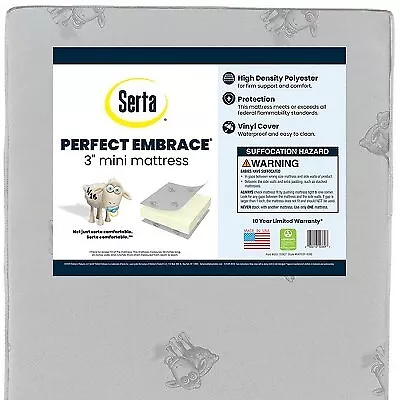 Serta Perfect Embrace 3  Mini Crib Mattress • $57.99