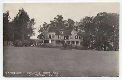 NY ~ Frank A. Hotchkiss Estate MILLERTON New York C1910 Dutchess County Postcard • $7.10