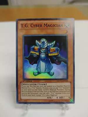 2011 Yu-Gi-Oh! Extreme Victory 1st Edition TG Cyber Magician #EXVC-EN016 LP • $2