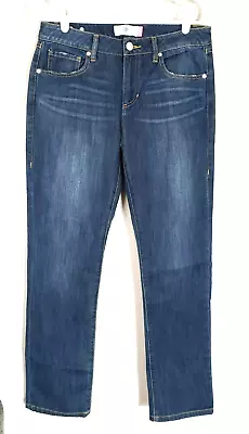 NWOT Women's Cabi Jeans Sz 6 The Straight New Without Tags Dark Wash Stretch • $17.39