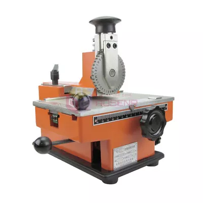 Semi-auto Sheet Embosser Stamping Machine 4mm Metal Marking Machine For Dog Tag • £194.39