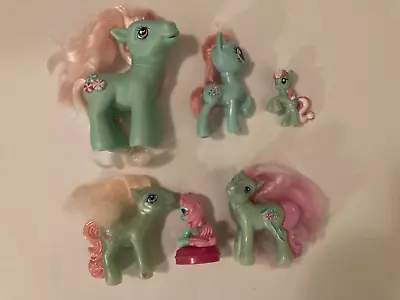 My Little Pony MLP FiM Minty Lot Of 6 Ponies G3 G4 Blind Bag  Happy Meal 3D CM • $74.99