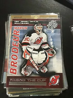  2003-04 Pacific Quest For The Cup Raising The Cup #12 Martin Brodeur DEVILS! • $1.99