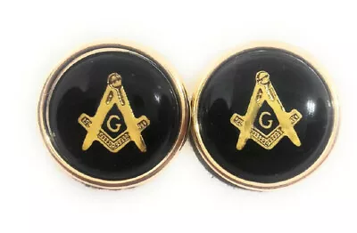 Freemason  Masonic Cufflinks  !!manufacturers Direct Pricing!! • $17.99