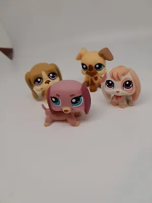 Cute Bundle Of 4 Littlest Pet Shop Doggies • £12