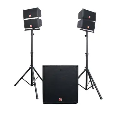 Intimidation Intimidator 3 18  Line Array 3200W Full Sound System • £789