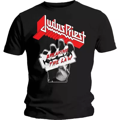 Judas Priest Breaking The Law British Steel Official Tee T-Shirt Mens Unisex • $44.77