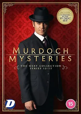 Murdoch Mysteries The Next Collection - Seasons 12/13/14/15 (DVD) Yannick Bisson • £61.74