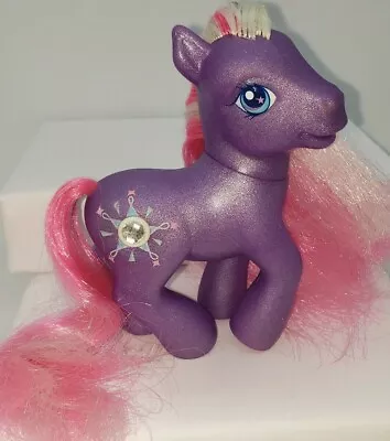 My Little Pony G3 Gem Jewel Purple Star Dasher Tinsel Hair  • $14.95