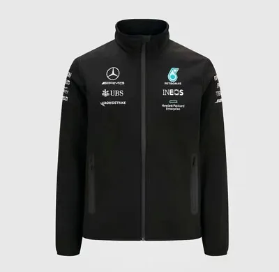 Mercedes-AMG Petronas F1 Team 2023 Men's Softshell Jacket • £45