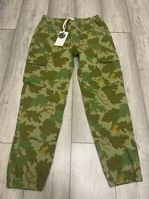 £81.78 • Buy Pretty Green Mens 2023 Leaf Combat Trousers, Size M