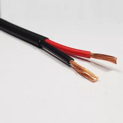 3.0mm² Automotive Twin Core Cable 12v 24v 33 Amps 2 Thinwall Red/black Auto Wire • £9.75
