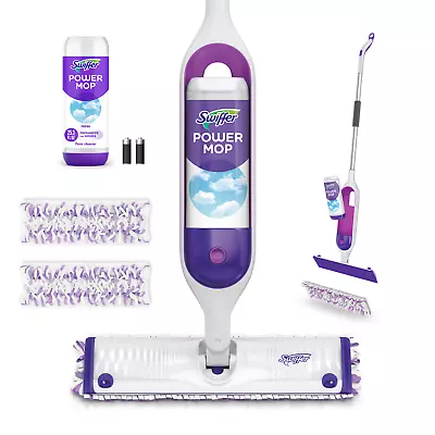 Swiffer PowerMop Multi-Surface Mop Kit For Floor Cleaning Fresh Scent • $24.99