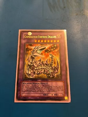 YUGIOH Ultra Rare Chimeratech Fortress Dragon JUMP-EN031 • £19.90