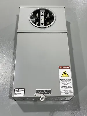 Cooper B Line 114TB Safety Socket Box 4 Jaw 100A  600V 1-Phase 3-wire Test New • $399