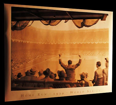 $24.95 • Buy 1939 World Series Home Run Baseball Poster 23 1/2  X 28 1/2  Officially Licensed