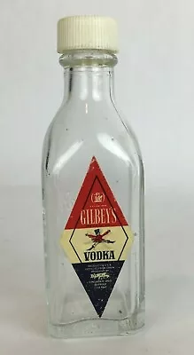 Gilbey's Vodka Empty Miniature Liquor Bottle 1/10 Pint • $13.98