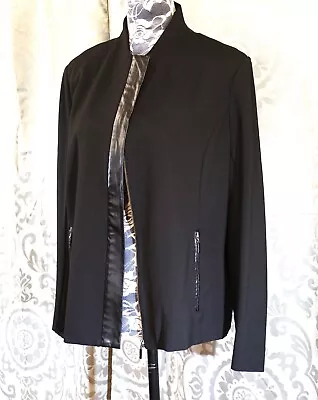 Ming Wang Black Jacket Sport Sz XL • $79