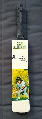 Australia Cricket Legend Doug Walters Signed Mini Bat • $24.95