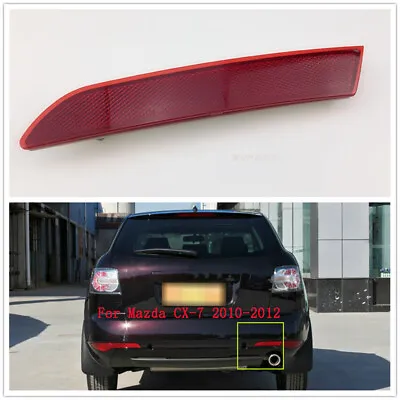 1PC Right For Mazda CX-7 Rear Bumper Lamp Reflectors Red Tail Light Inner 10-12 • $15.55