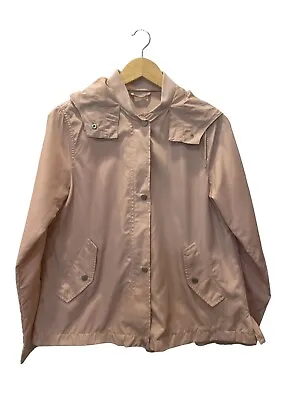 $23.63 • Buy Zara Basic Pink Parachute Frill Windbreaker Jacket Size Small