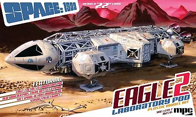 MPC Space:1999 Eagle II W/Lab Pod 1:48 923 Plastic Model Kit • $163.99