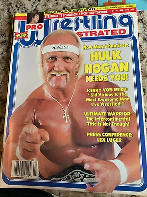 Pro Wrestling Illustrated 1989 Magazines Pick One Or More From List WWF NWA PWI • $10.99