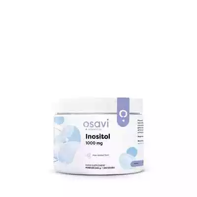 Osavi Inositol Powder 1000mg Mind And Nervous System Support - 240 Grams Vegan • £24.99