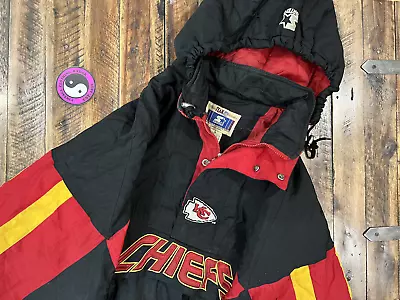 Vintage 90s Kansas City Chiefs Starter Jacket • $275