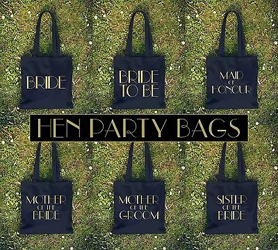 £6.35 • Buy Hen Party Tote Bag Shopper Wedding Do Gift Present Bride To Be Maid Of Honour