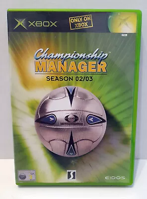 Xbox Championship Manager Season 02/03 Game Eidos • £0.99