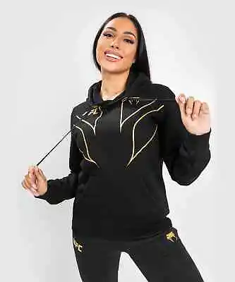 UFC Venum Fight Night 2.0 Replica Women's Hoodie Black Sweater - Champion SMALL • $29.94