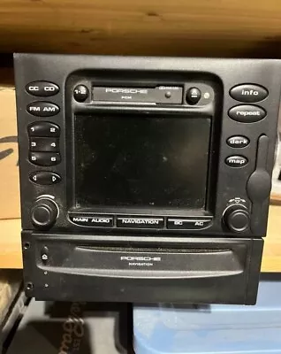 $580 • Buy Porsche PCM 1 Navigation DVD 996 986 Carrera Boxster Radio Deck