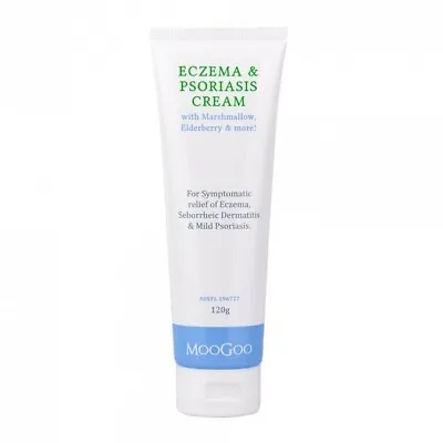 $31 • Buy MooGoo Eczema & Psoriasis Cream With Marshmallow, Elderberry & More 120g