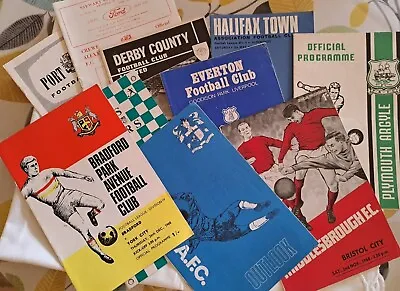 £1.75 • Buy FOOTBALL PROGRAMMES From 1967 - 1992  ****Choose From List ****