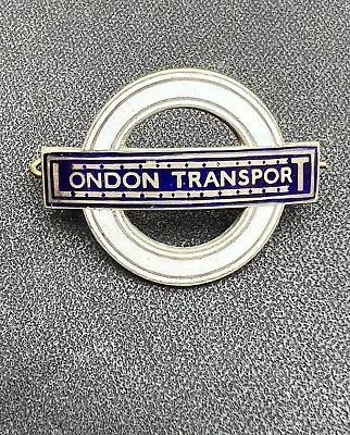 OBSOLETE London Transport LT LPTB Bus Coach Enamel Cap Hat Badge • £28