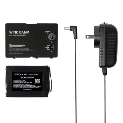 WINDCAMP Battery Pack For Yaesu Ft-818 FT-817  3000mah Includes Charger/Cover • $61.19