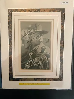 £29.01 • Buy Rod Cameron Autographed Photo CL99-136