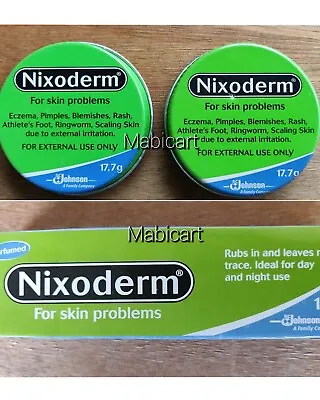 £10.99 • Buy Nixoderm For Skin Problems Eczema Pimples Blemishes Rash-external Use Only