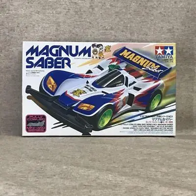 Tamiya 1/32 Full Cowl Mini 4WD Series NO.1 Magnum Saber Let's & Go Racing Kit • $179.86