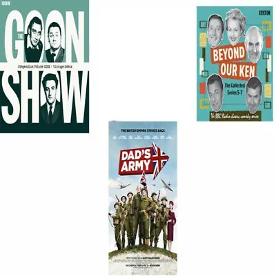 3 Old Time Radio Comedy Shows In MP3 Format On  DVD Free P & P • £3.50
