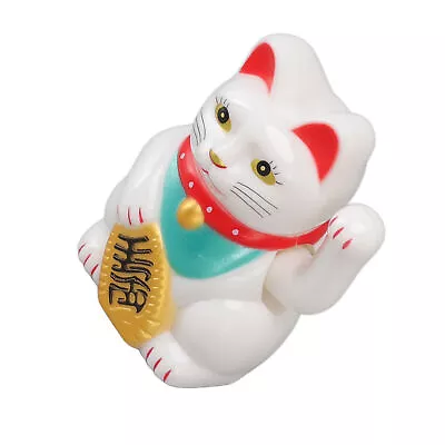 Chinese Cat Decoration Energy Saving Chinese Lucky Cat Solar Waving Arm FB • $16.34