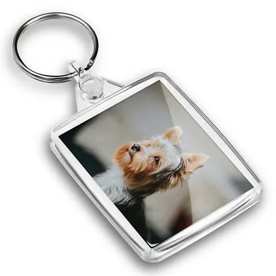 IP02 Passport Keyring  - Yorkshire Terrier Small Dog Puppy  #46520 • £4.99